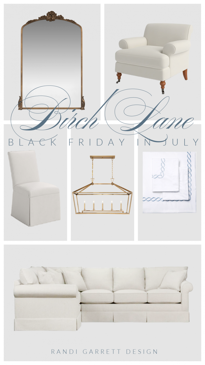 Birch Lane Black Friday in July Sale - Randi Garrett Design