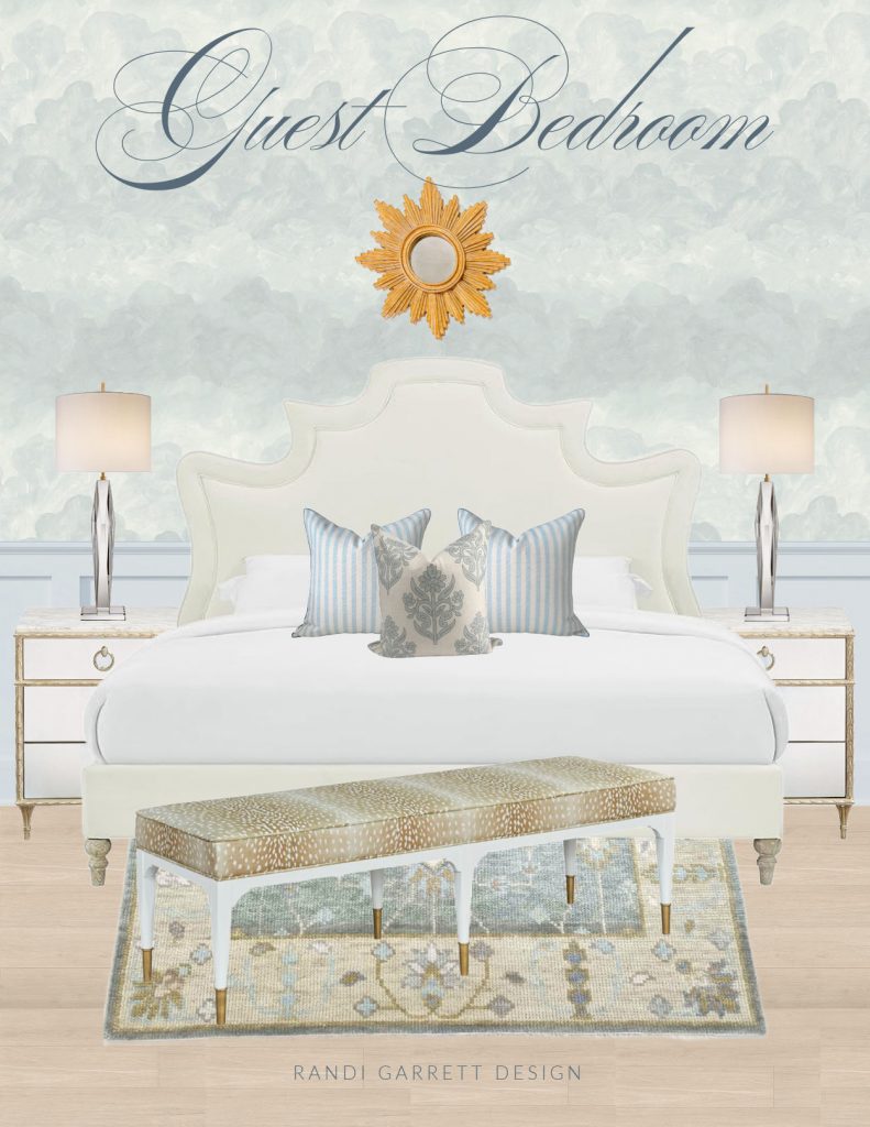 My Look for Less Queen Bed Styling - Randi Garrett Design