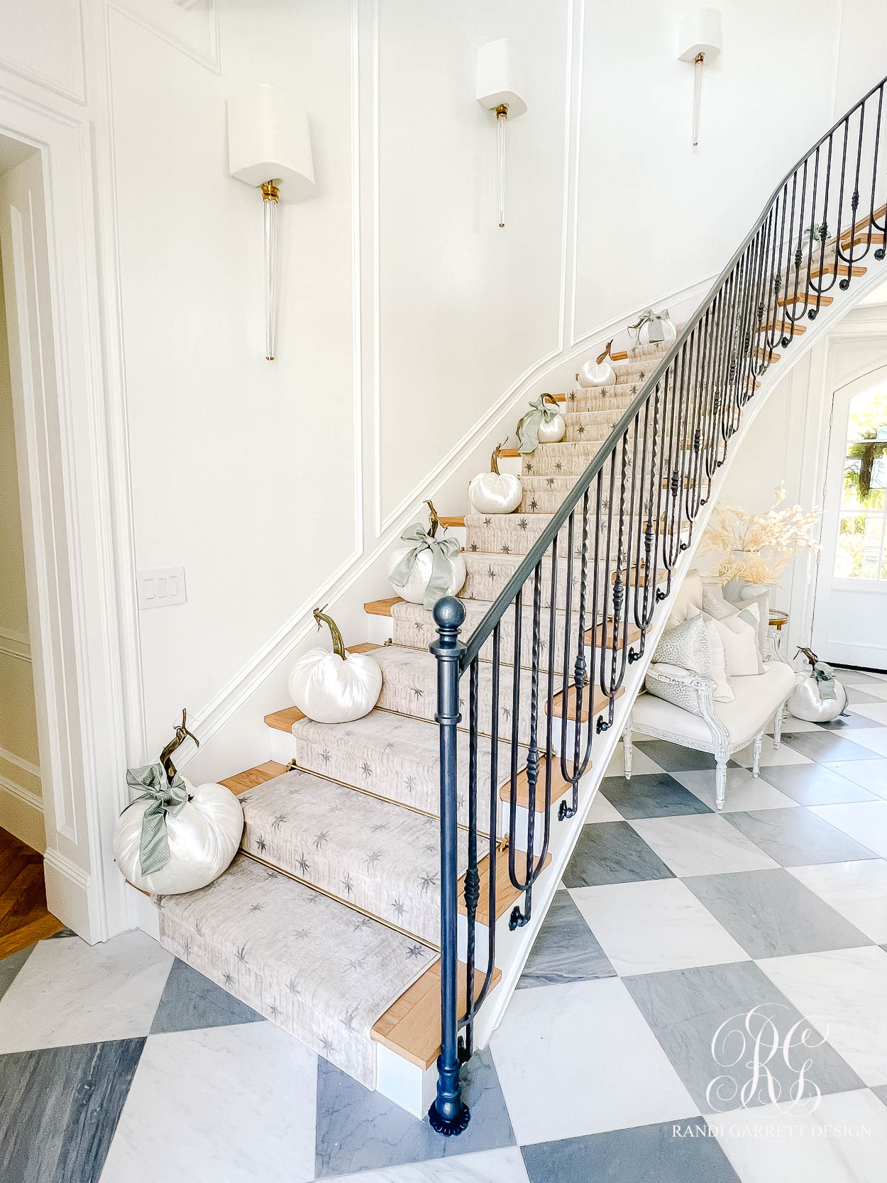 Luxe Fall Entryway