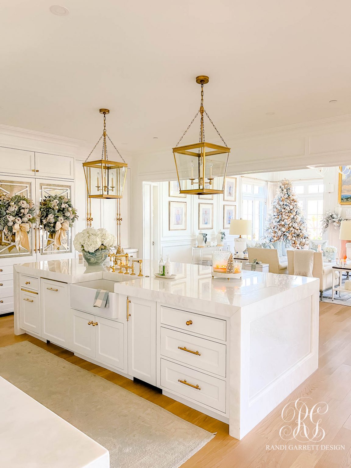 Whimsical Christmas Kitchen Tour - Randi Garrett Design