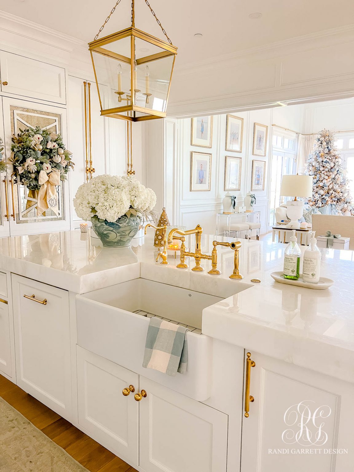 Whimsical Christmas Kitchen Tour - Randi Garrett Design