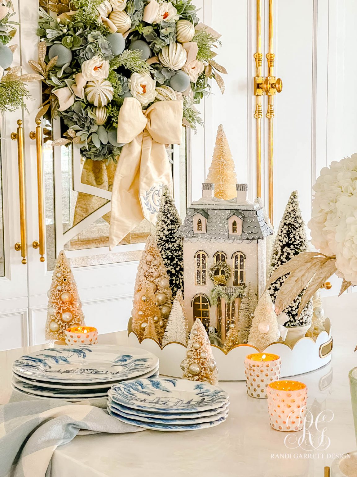 Whimsical Christmas Kitchen Tour - Randi Garrett Design