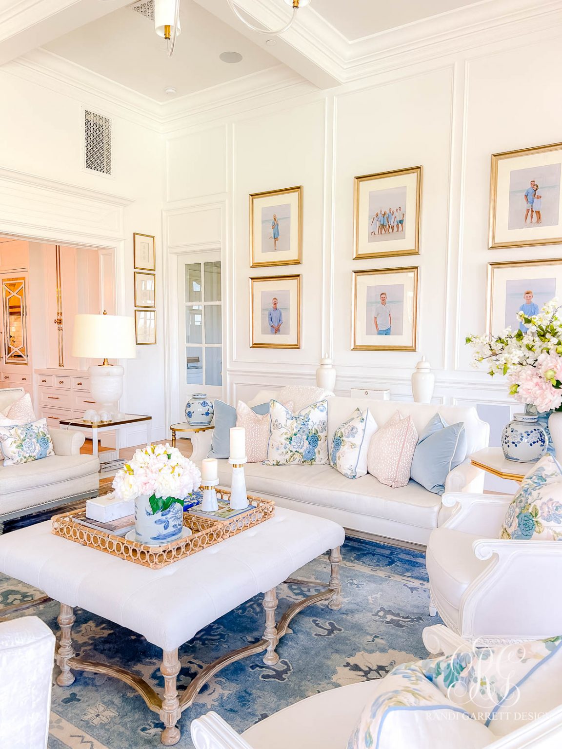 Spring Family Room Tour - Randi Garrett Design