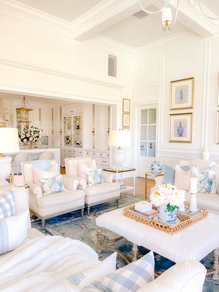 Spring Family Room Tour - Randi Garrett Design