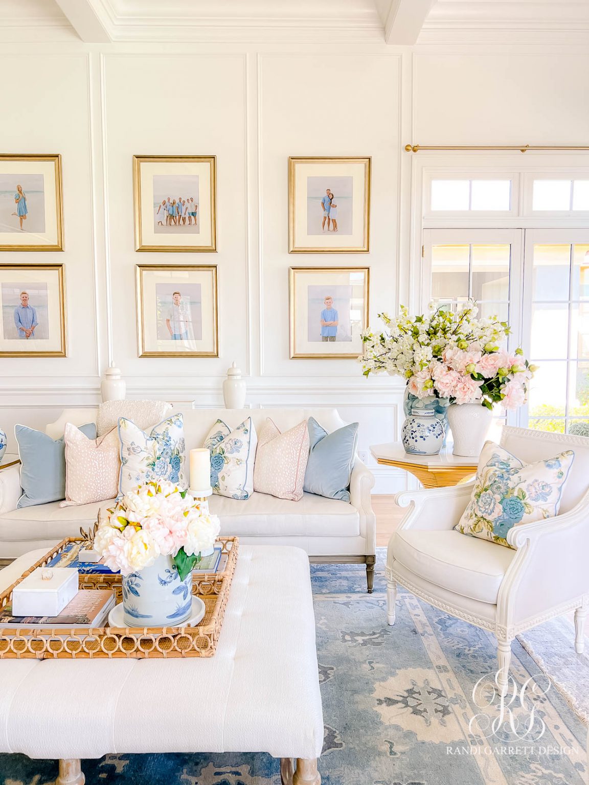 Spring Family Room Tour - Randi Garrett Design
