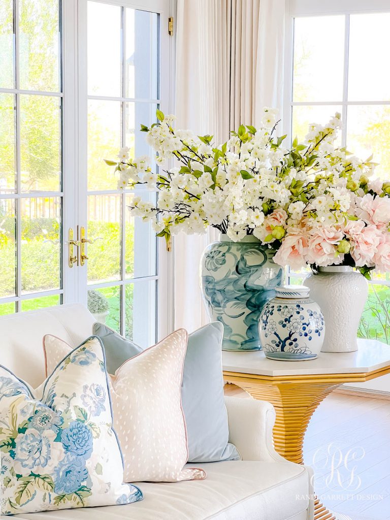 Spring Family Room Tour - Randi Garrett Design