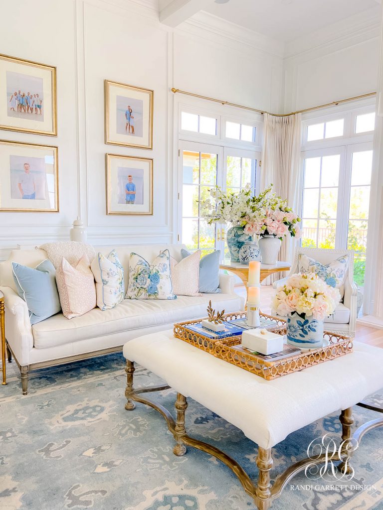 Spring Family Room Tour - Randi Garrett Design