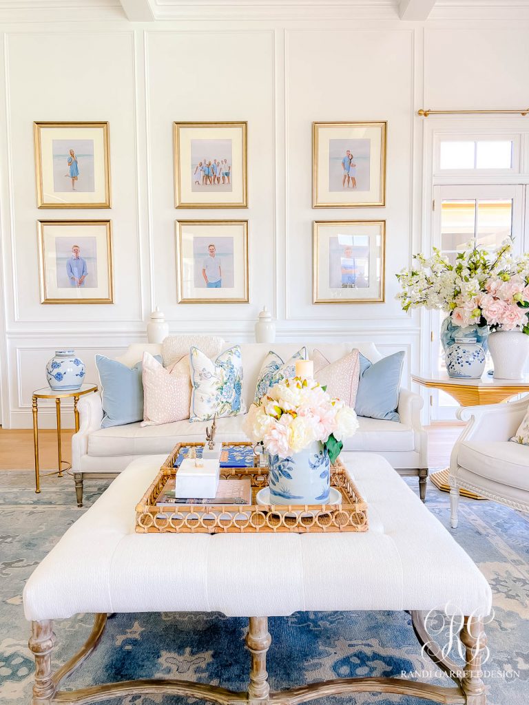 Spring Family Room Tour - Randi Garrett Design