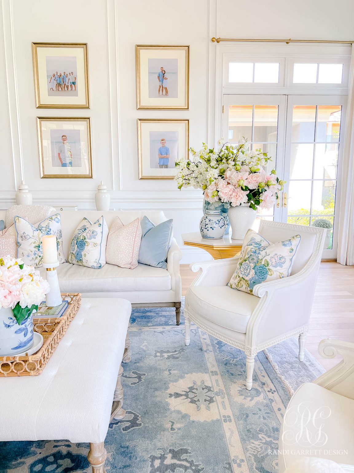 Spring Family Room Tour - Randi Garrett Design