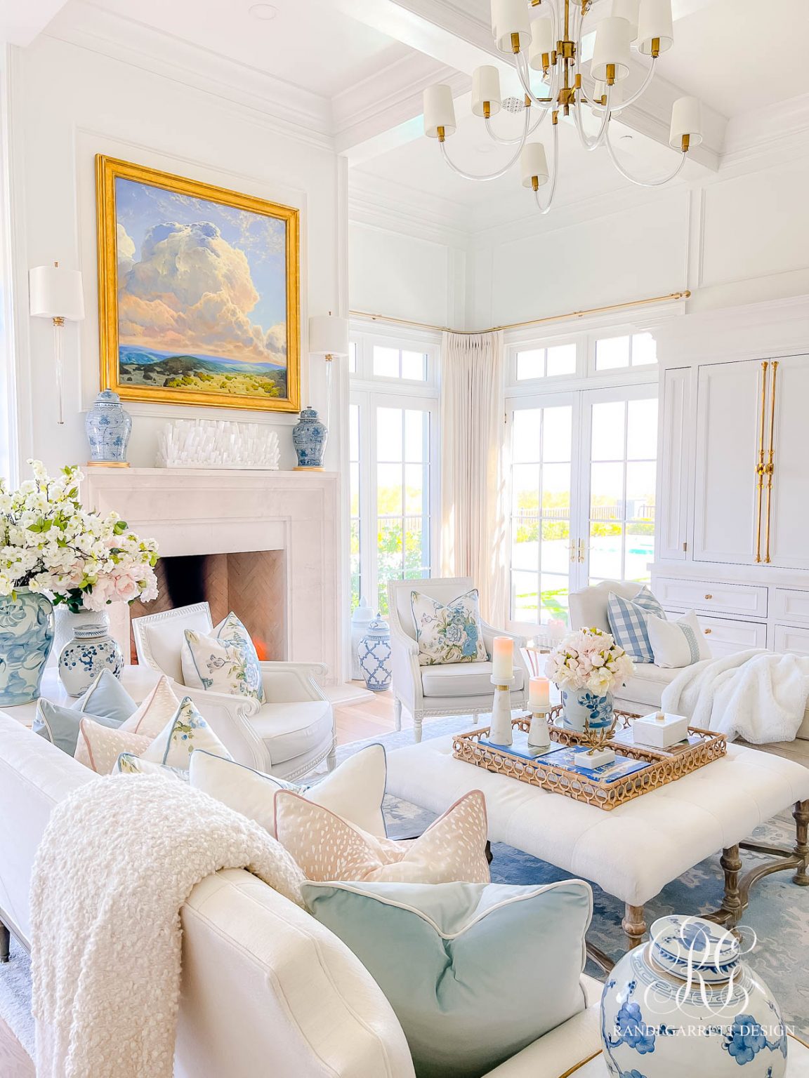 Spring Family Room Tour - Randi Garrett Design