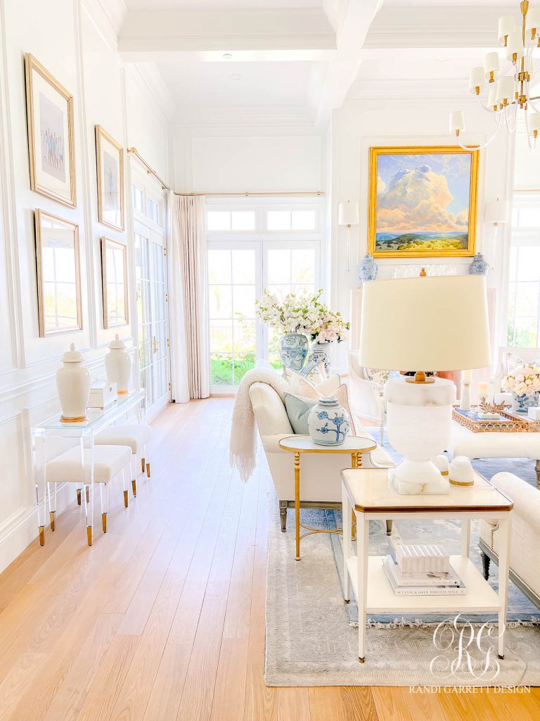 Spring Family Room Tour - Randi Garrett Design