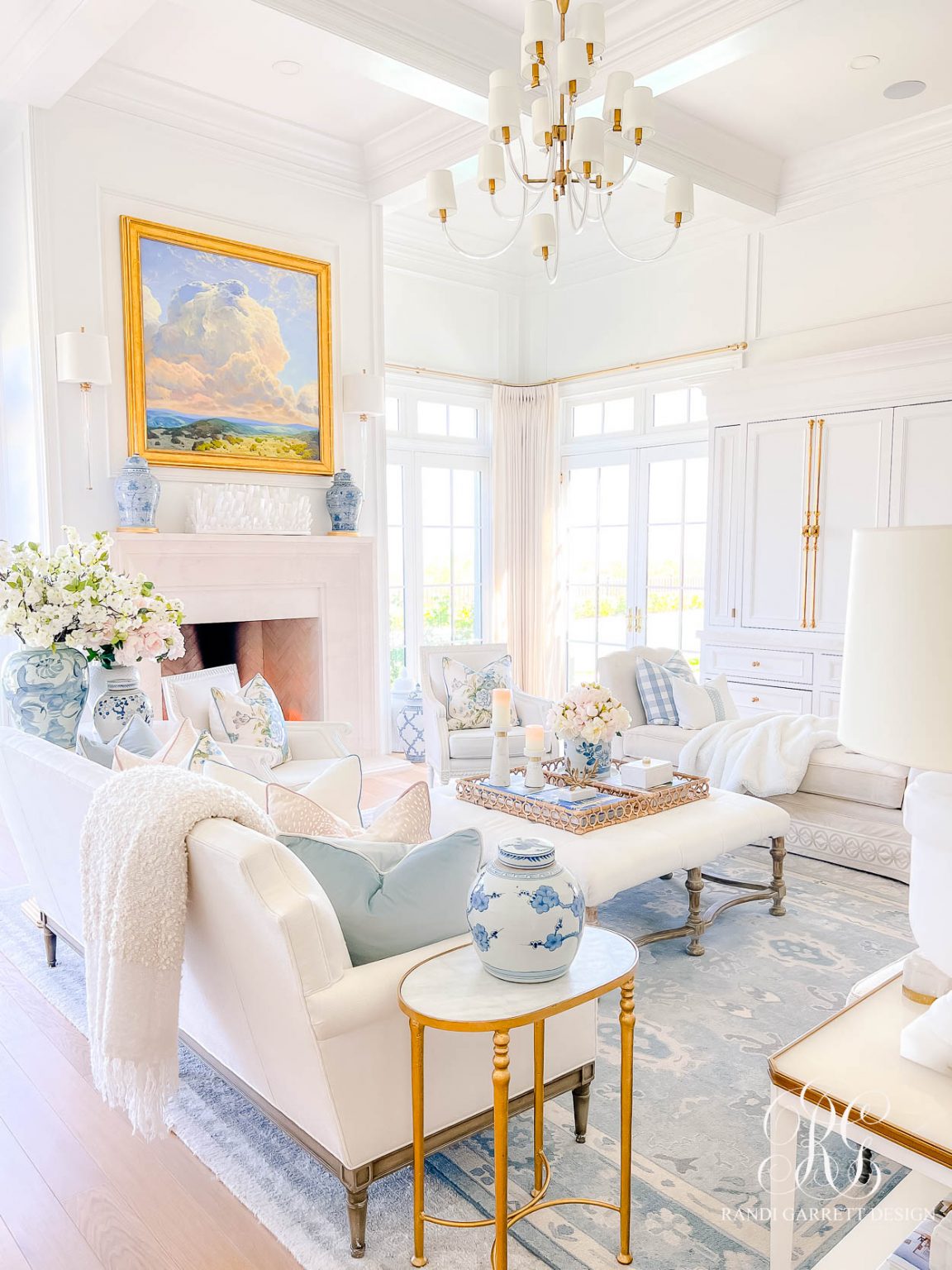 Spring Family Room Tour - Randi Garrett Design