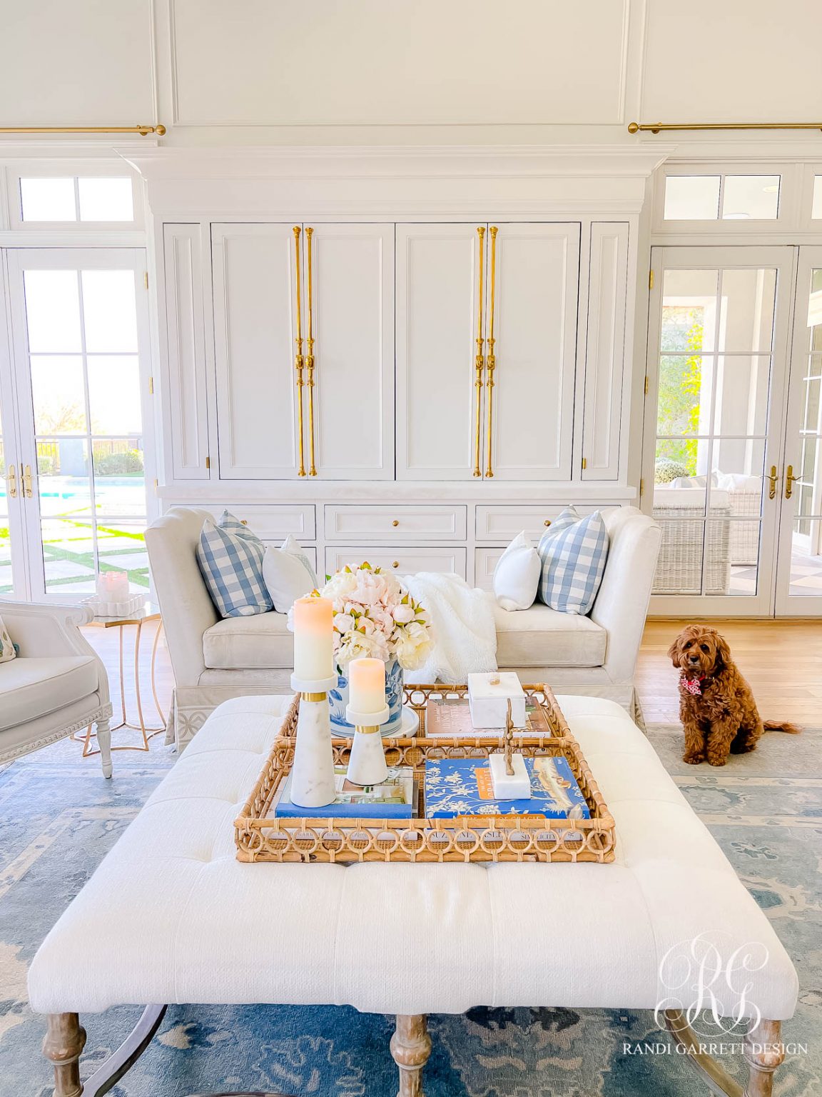 Spring Family Room Tour - Randi Garrett Design