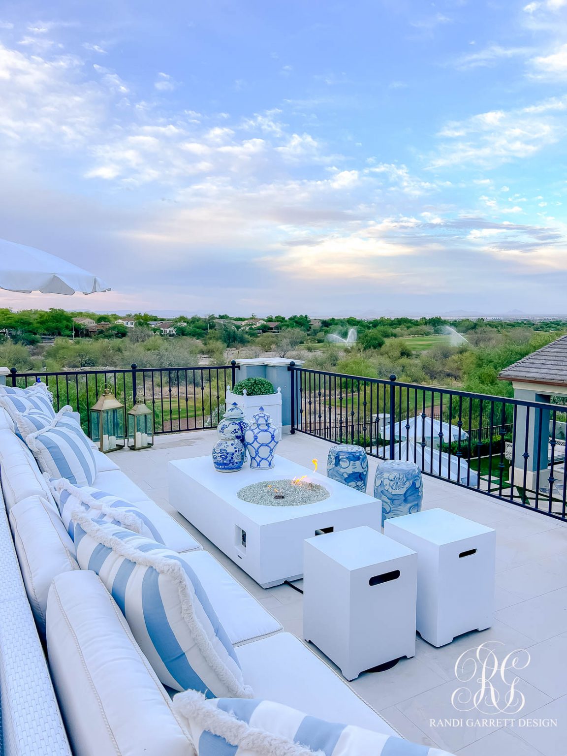 Our View Deck Reveal: Coastal Comfort with Timeless Charm - Randi ...