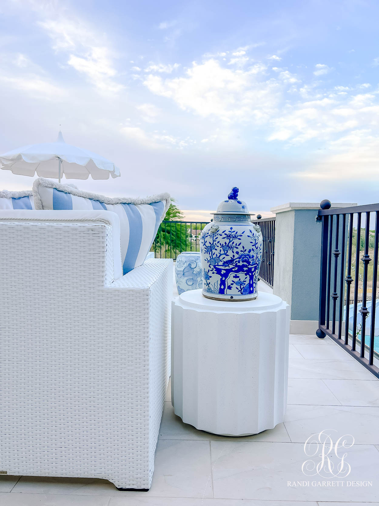 Our View Deck Reveal: Coastal Comfort with Timeless Charm
