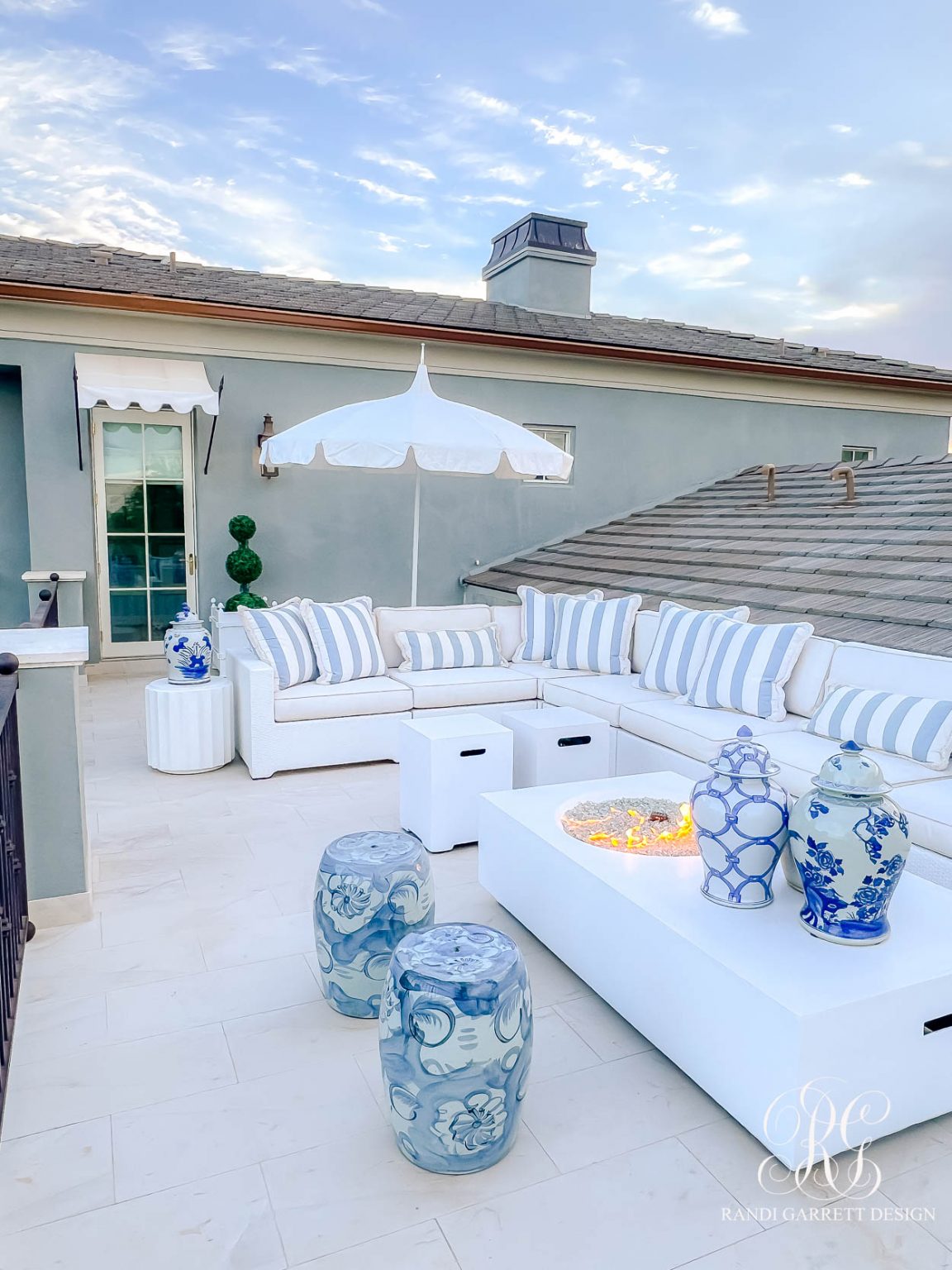 Our View Deck Reveal: Coastal Comfort with Timeless Charm - Randi ...