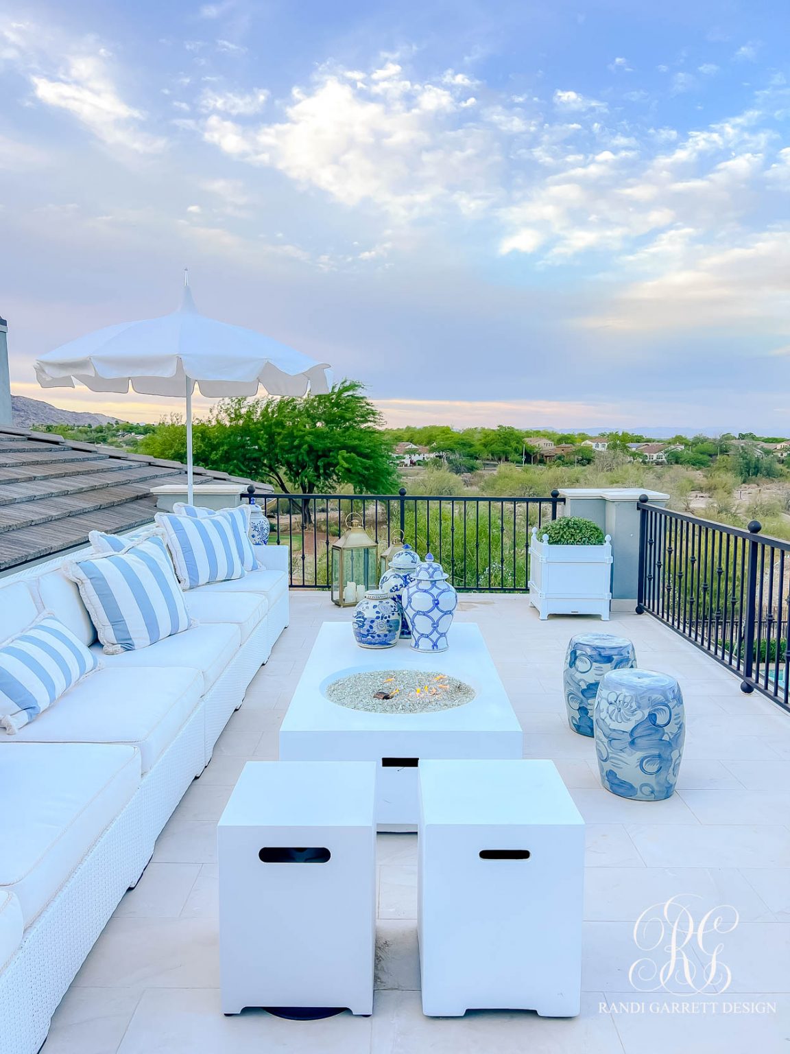 Our View Deck Reveal: Coastal Comfort with Timeless Charm - Randi ...