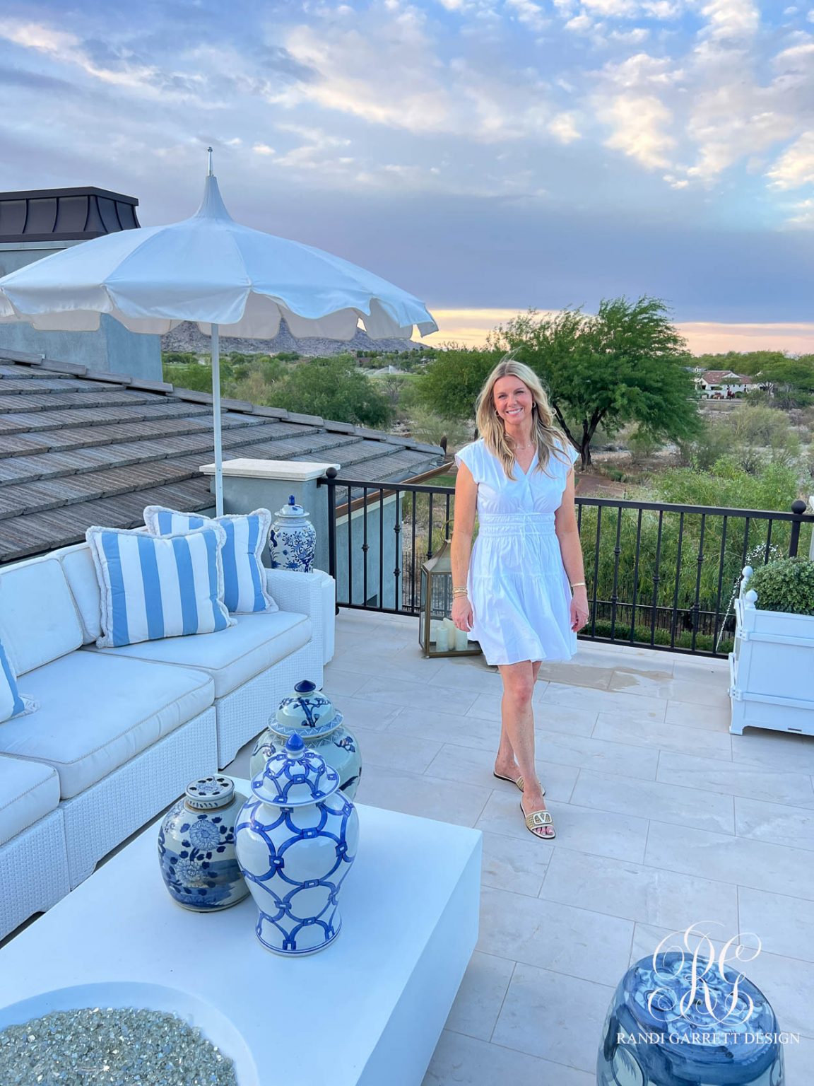 Our View Deck Reveal: Coastal Comfort with Timeless Charm - Randi ...