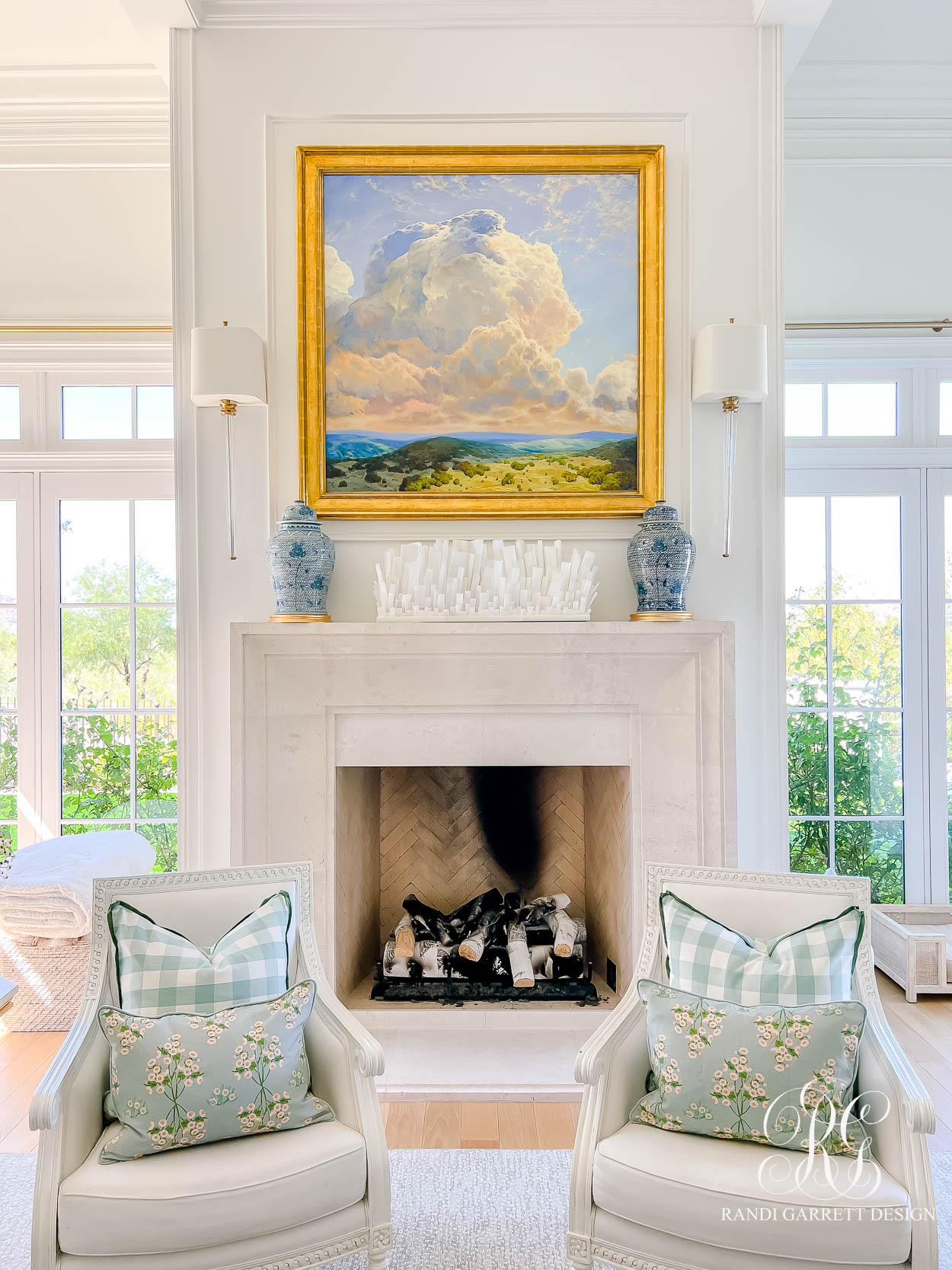 A Light & Fresh Summer Family Room Refresh