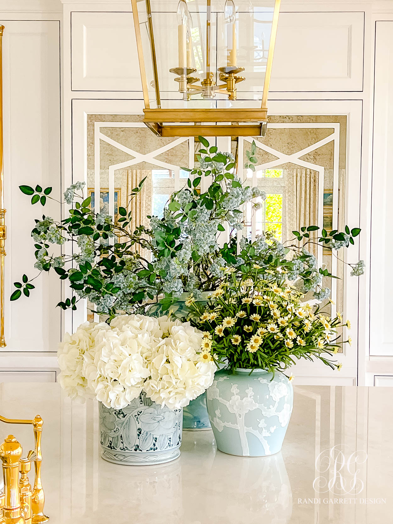 Summer Kitchen Home Tour: Blue & White Whimsy