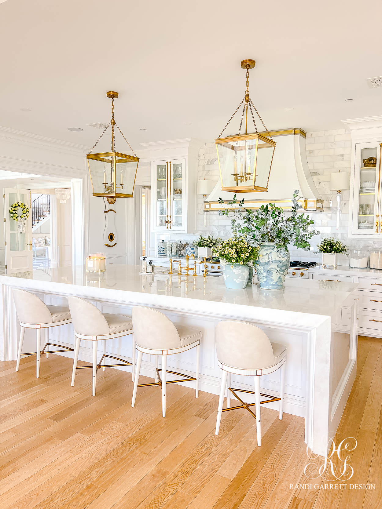 Summer Kitchen Home Tour: Blue & White Whimsy