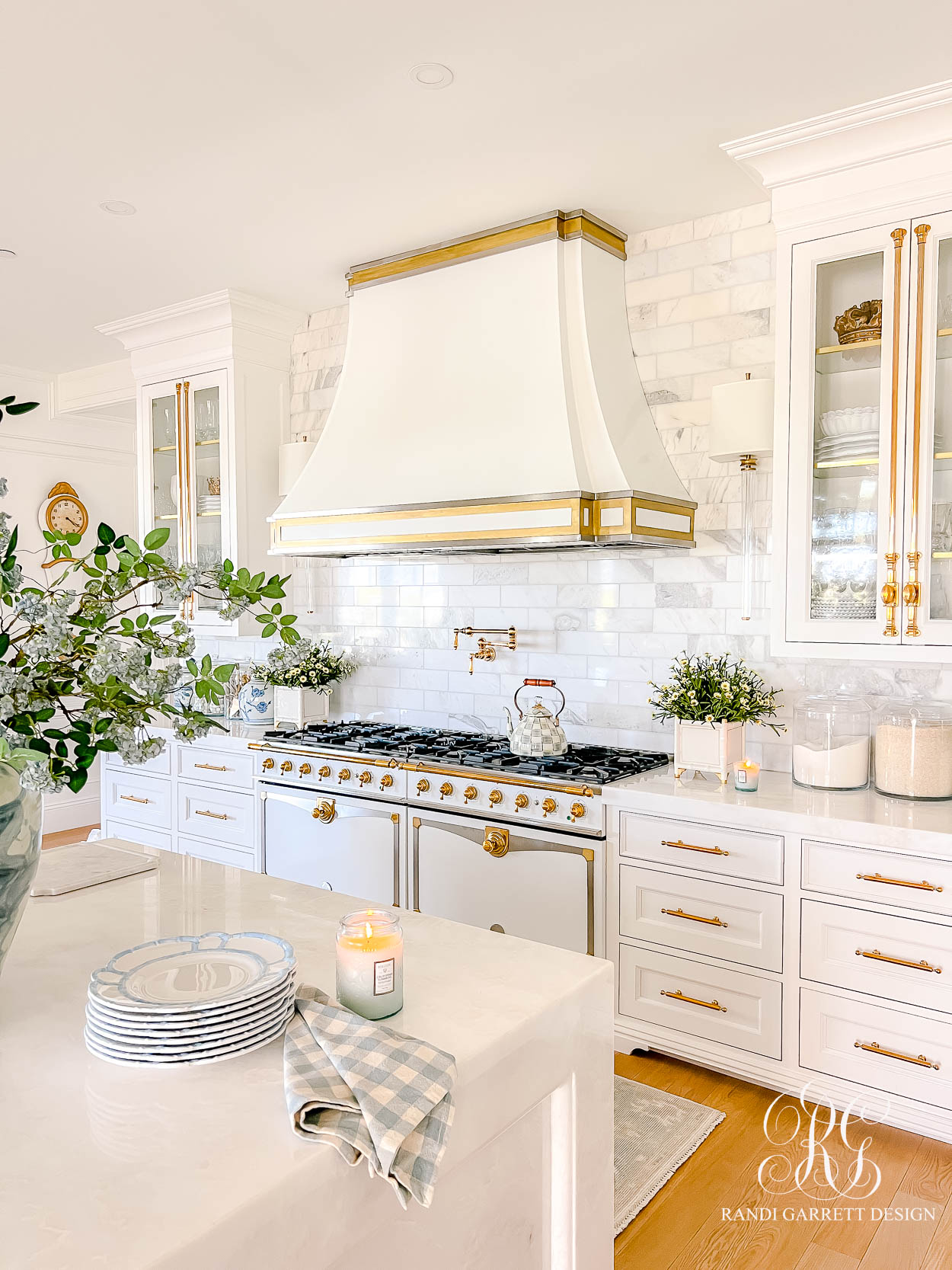 Summer Kitchen Home Tour: Blue & White Whimsy