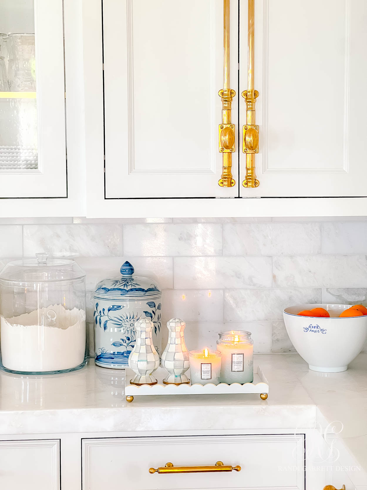 Summer Kitchen Home Tour: Blue & White Whimsy