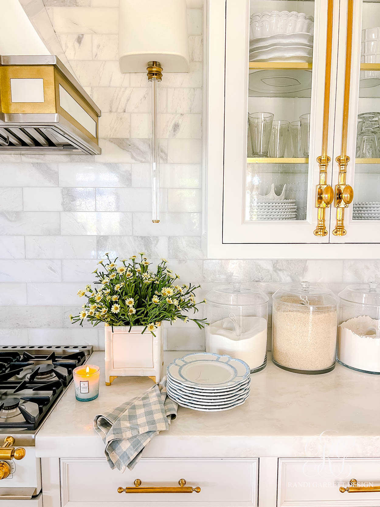 Summer Kitchen Home Tour: Blue & White Whimsy