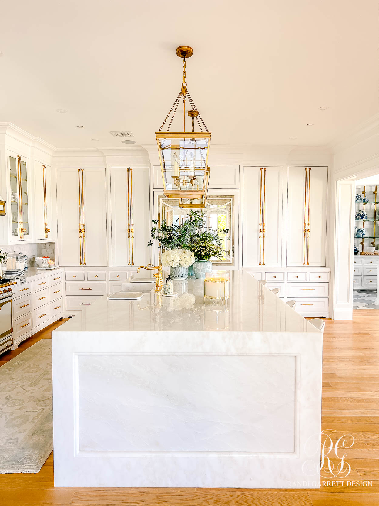 Summer Kitchen Home Tour: Blue & White Whimsy