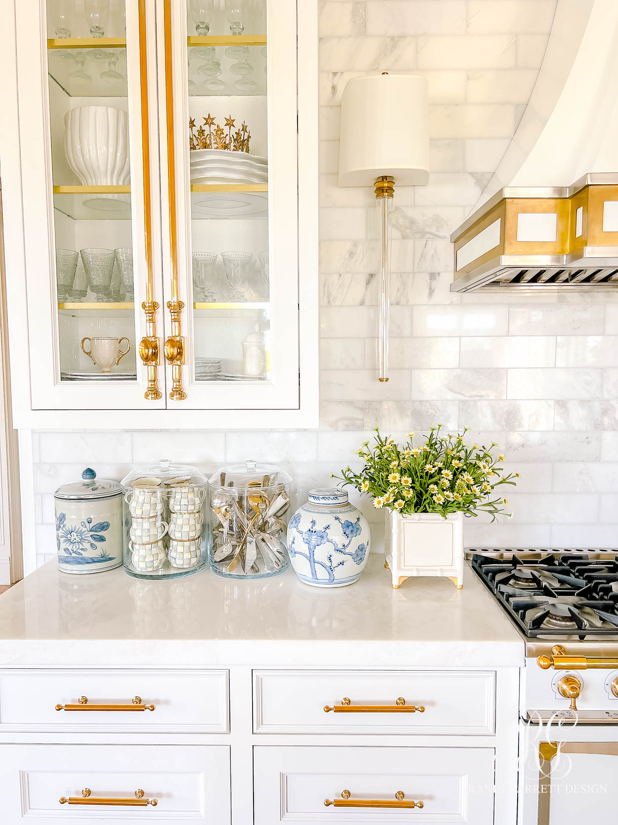 Summer Kitchen Home Tour: Blue & White Whimsy