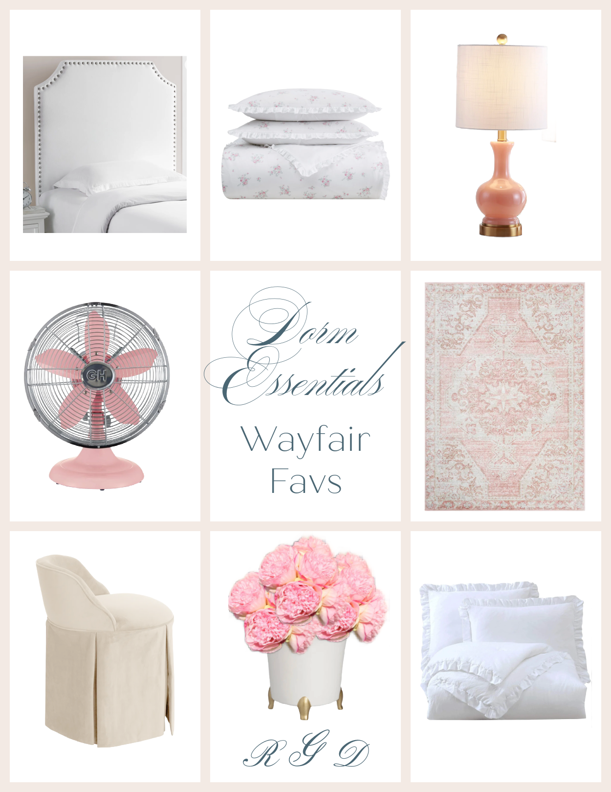 My Top Picks to Elevate Your First Place girls dorm room