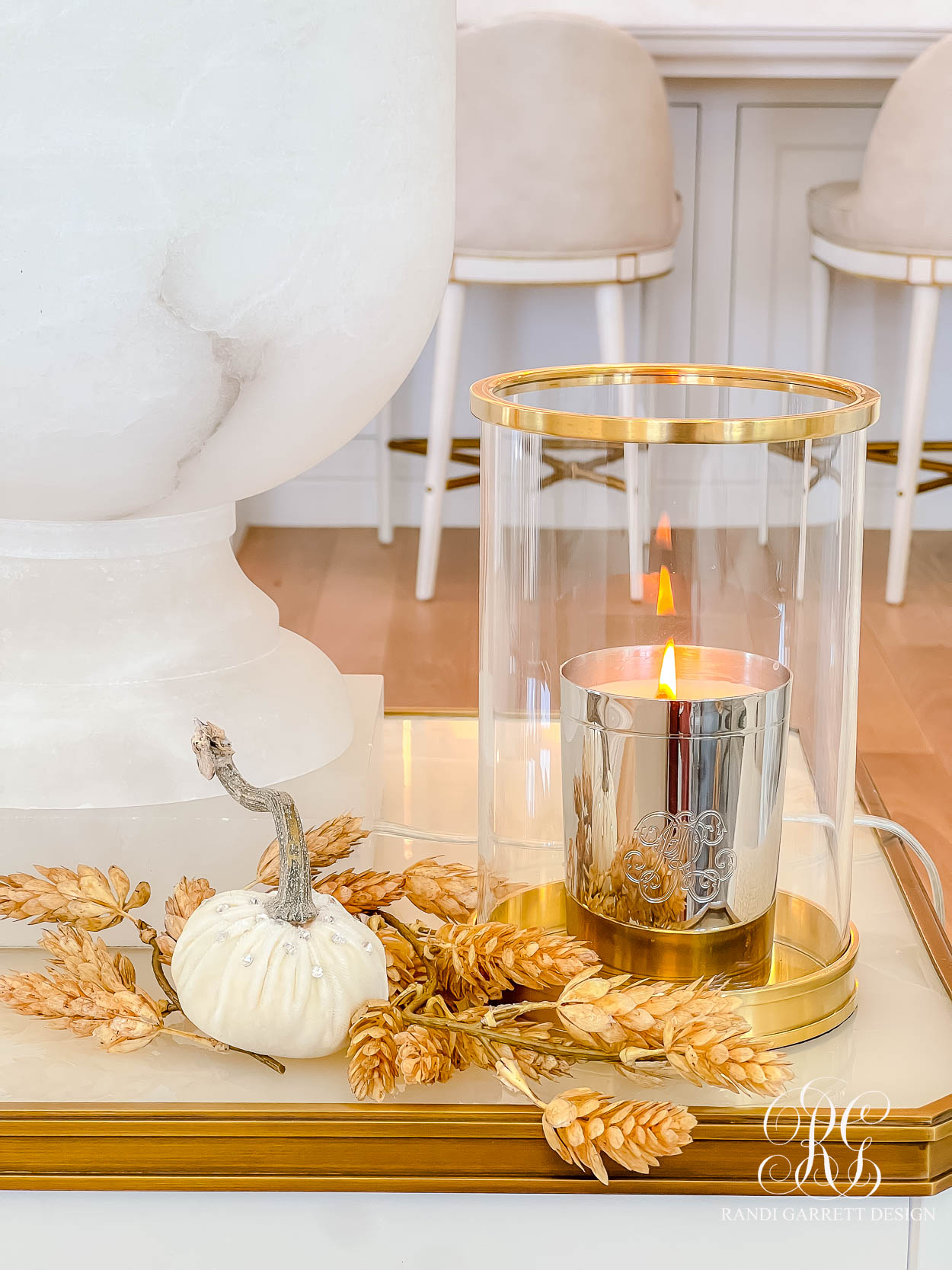 Summer Fades to Fall Family Room Tour fall decor ideas