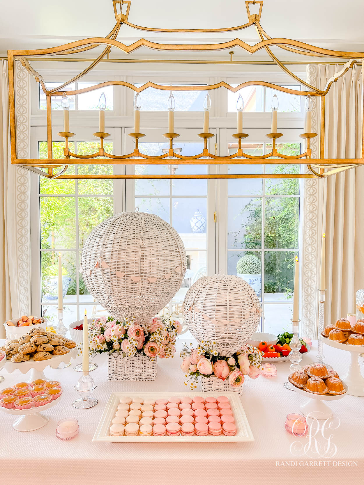 A Whimsical Hot Air Balloon Baby Shower