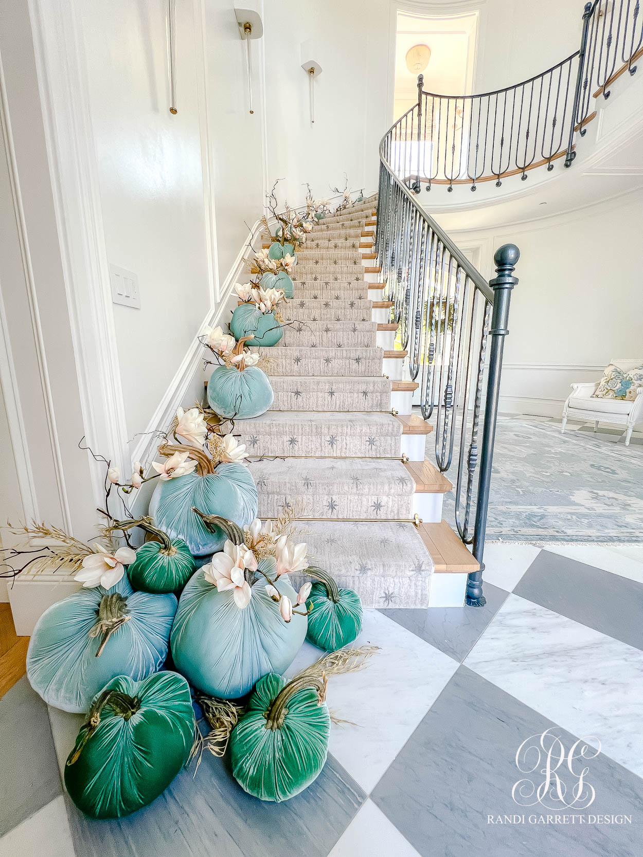 A Fall Entry Filled with Whimsy and Charm velvet pumpkins