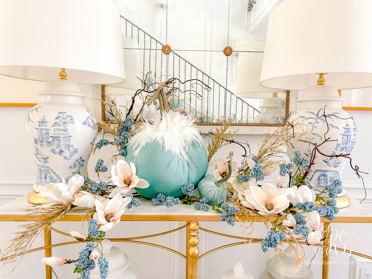 A Fall Entry Filled with Whimsy and Charm velvet pumpkins