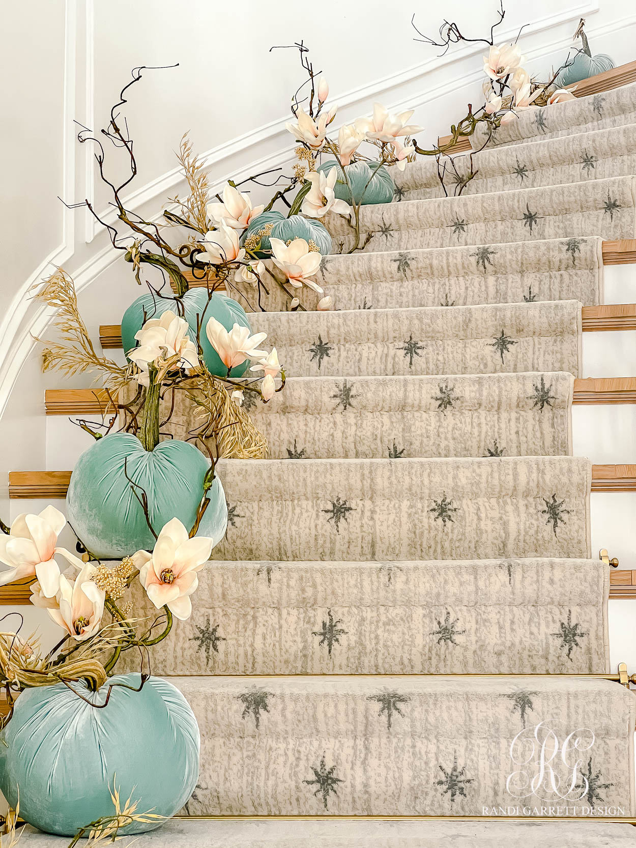 A Fall Entry Filled with Whimsy and Charm velvet pumpkins