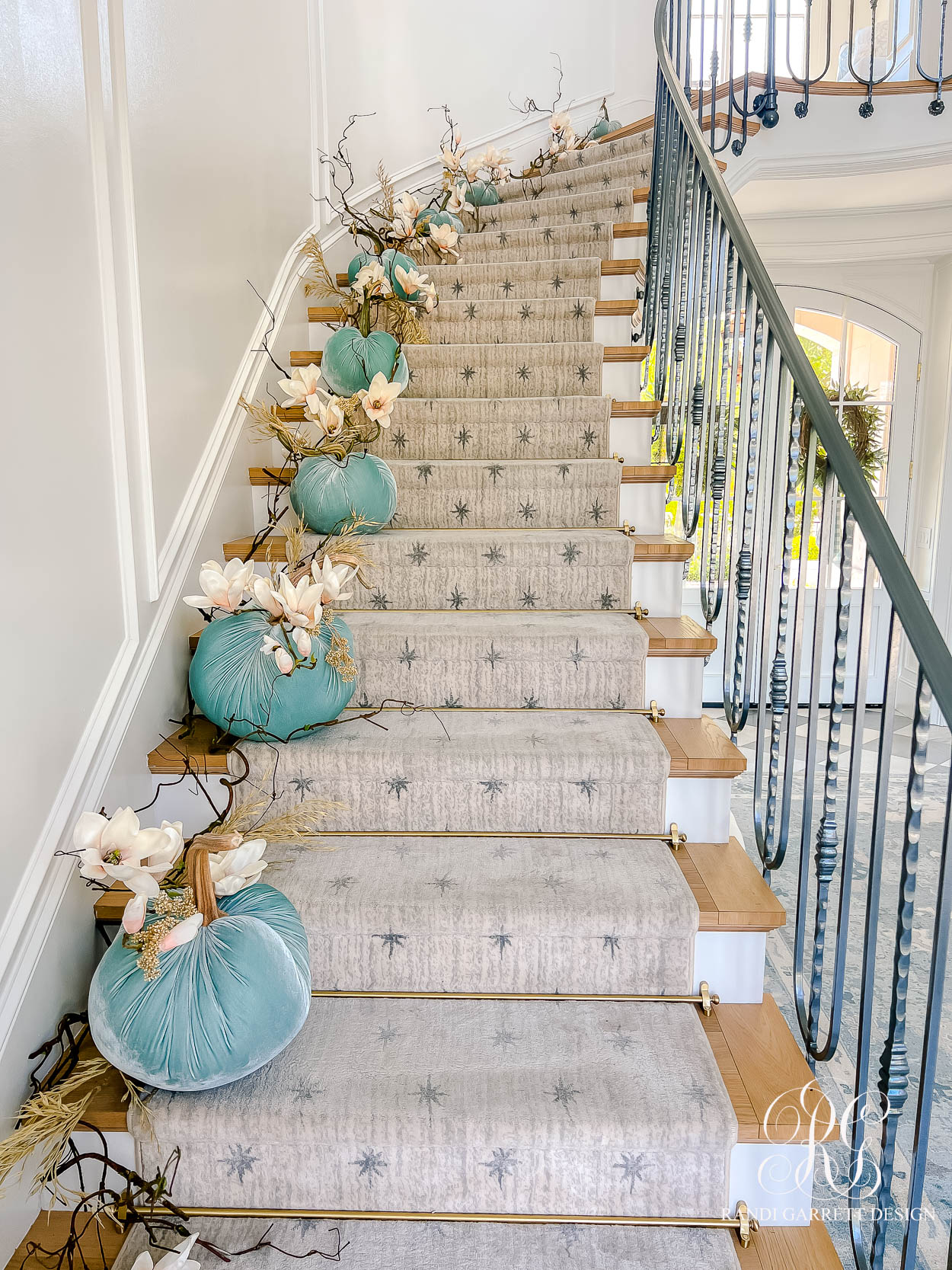 A Fall Entry Filled with Whimsy and Charm velvet pumpkins