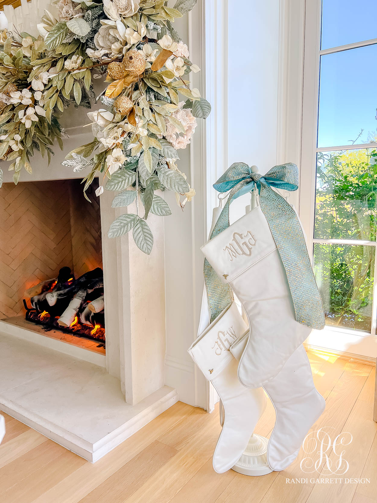 Christmas stocking holder