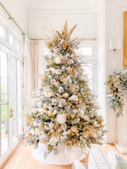 Parade of Chinoiserie Inspired Christmas Trees