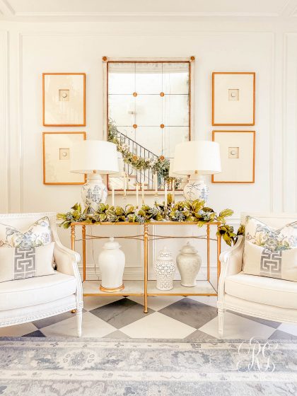 How I’m Styling My Favorite Accent Tables for Christmas