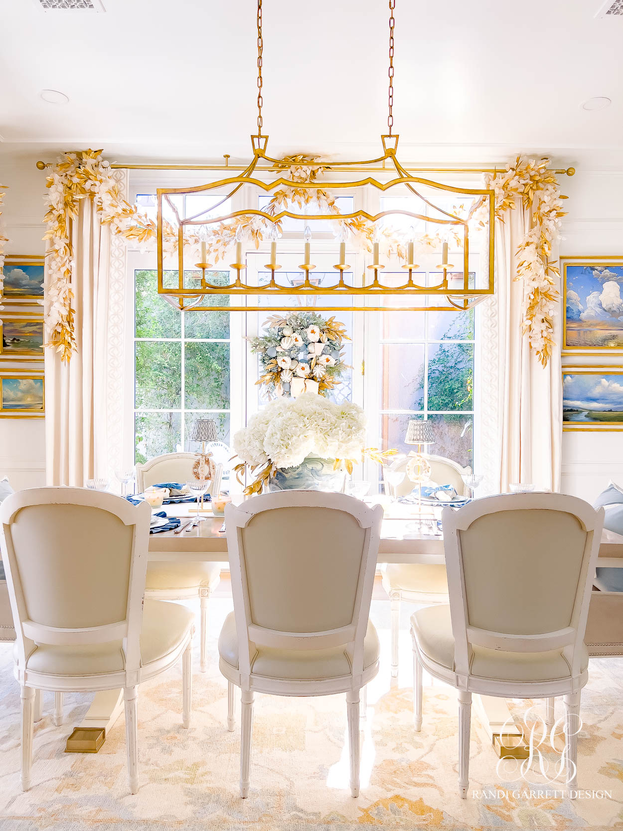 Enchanted Christmas Breakfast Room