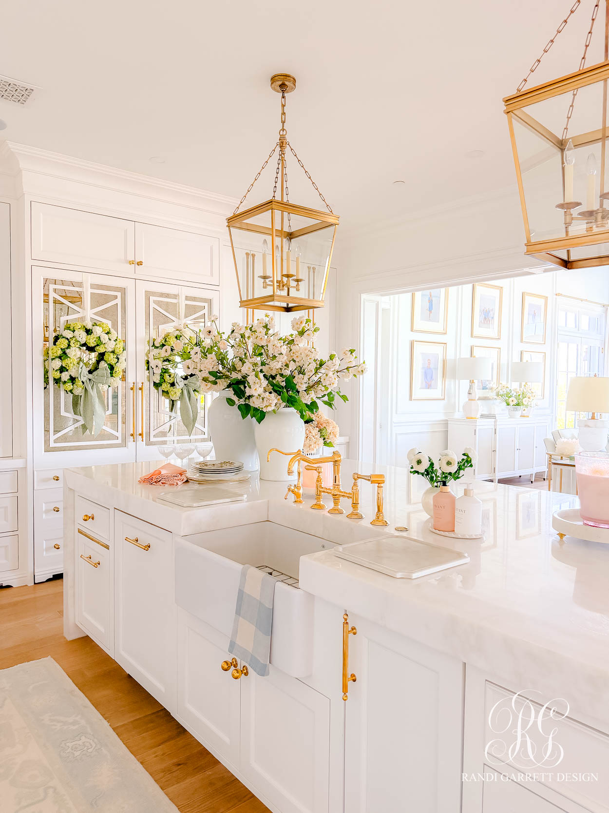 A Charming Spring Kitchen