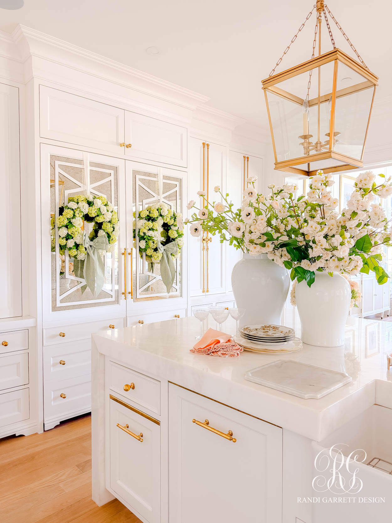 A Charming Spring Kitchen