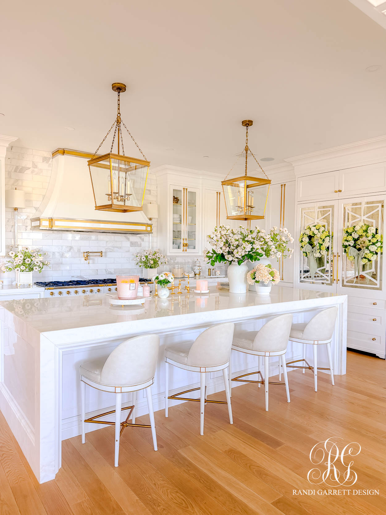 A Charming Spring Kitchen