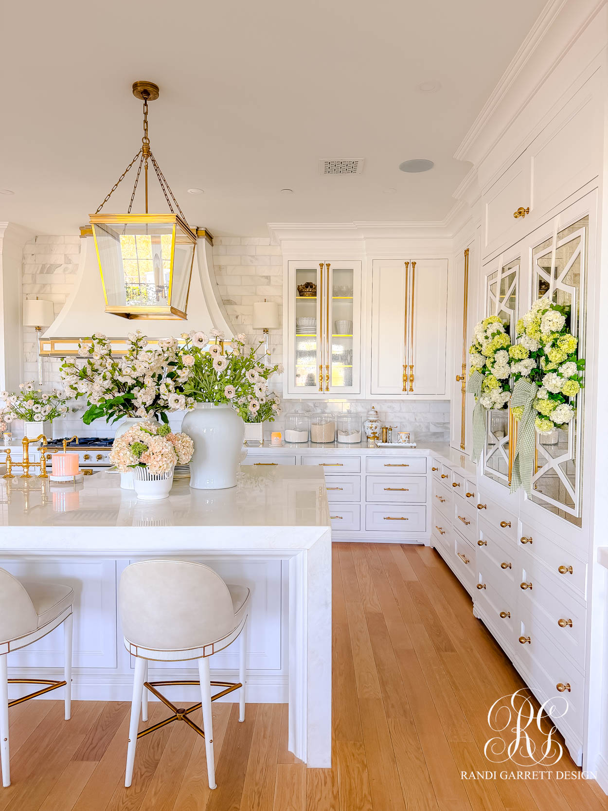 A Charming Spring Kitchen