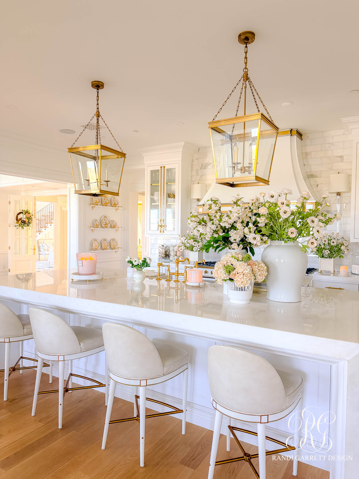 A Charming Spring Kitchen