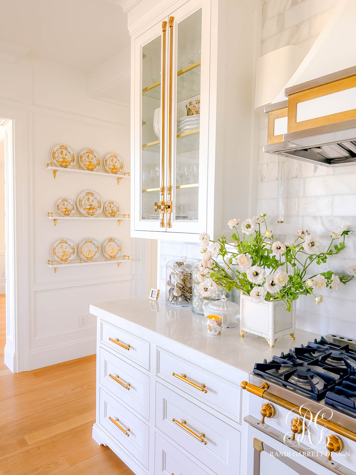 A Charming Spring Kitchen