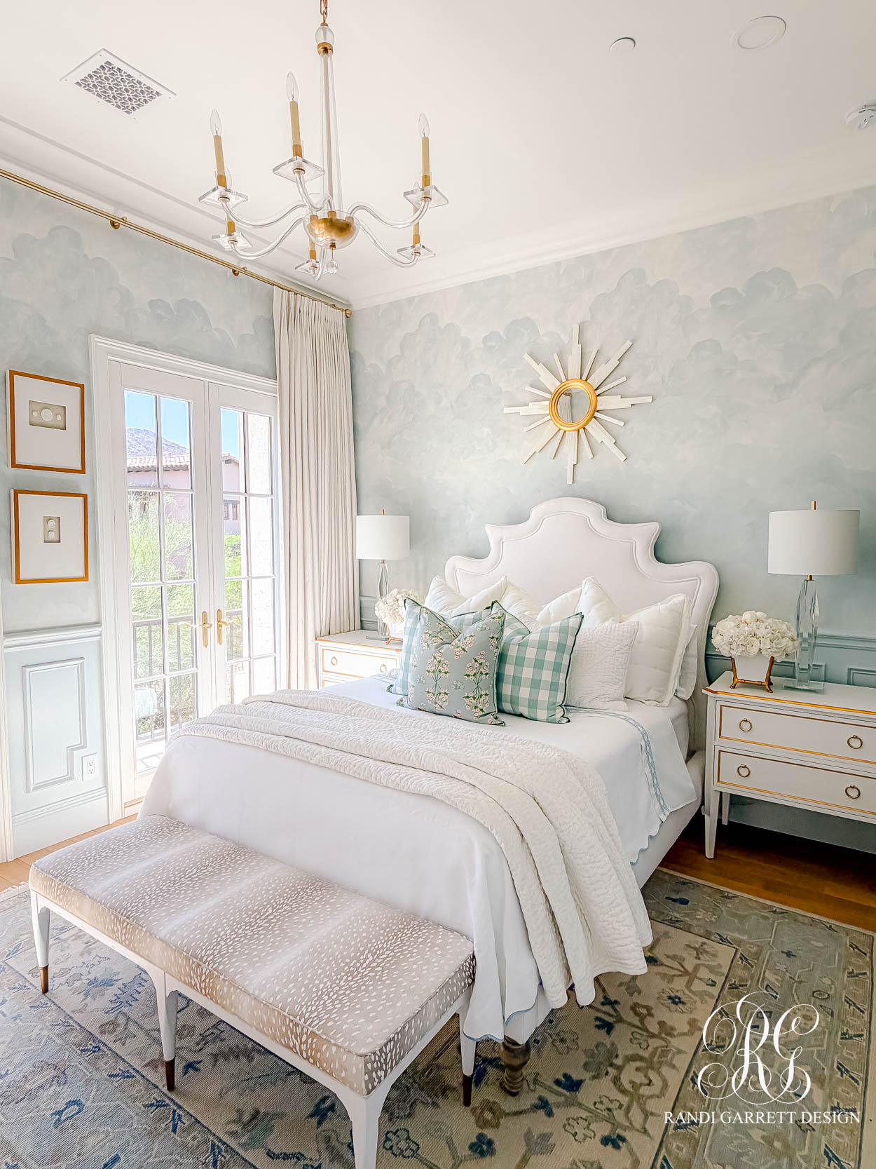Simple Spring Decor Ideas for a Fresh & Elegant Home (Blue and White Spring Styling)
