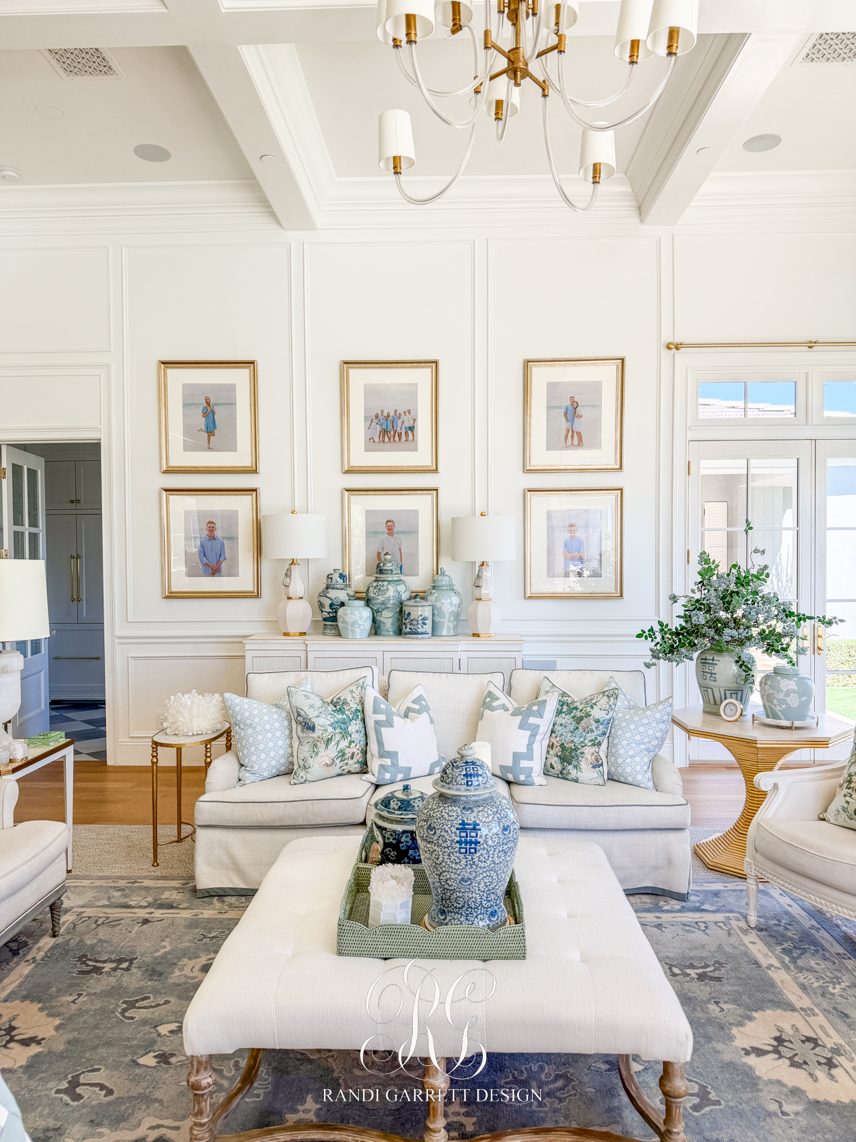 Simple Summer Styling in Our Family Room