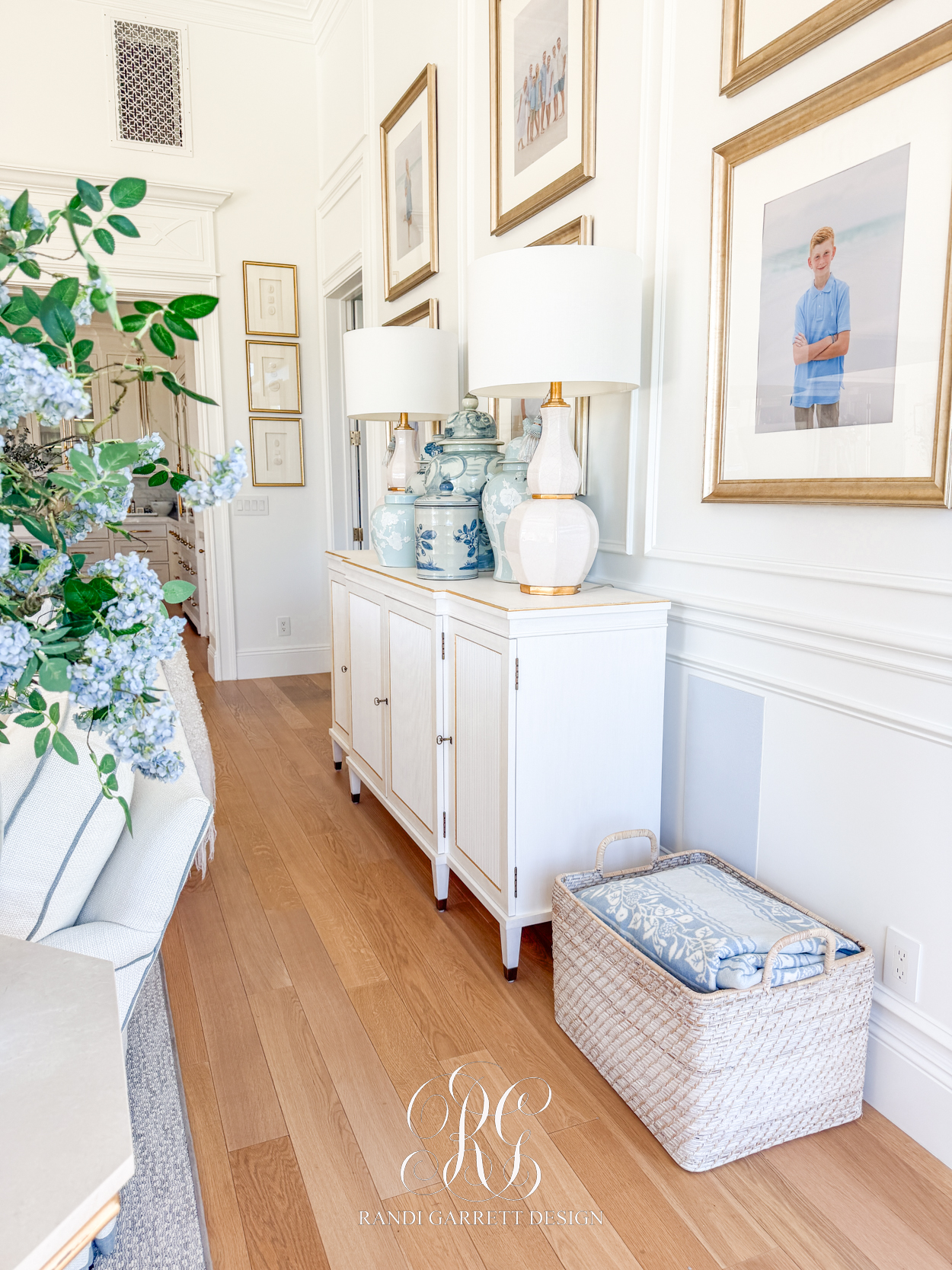 Simple Summer Styling in Our Family Room